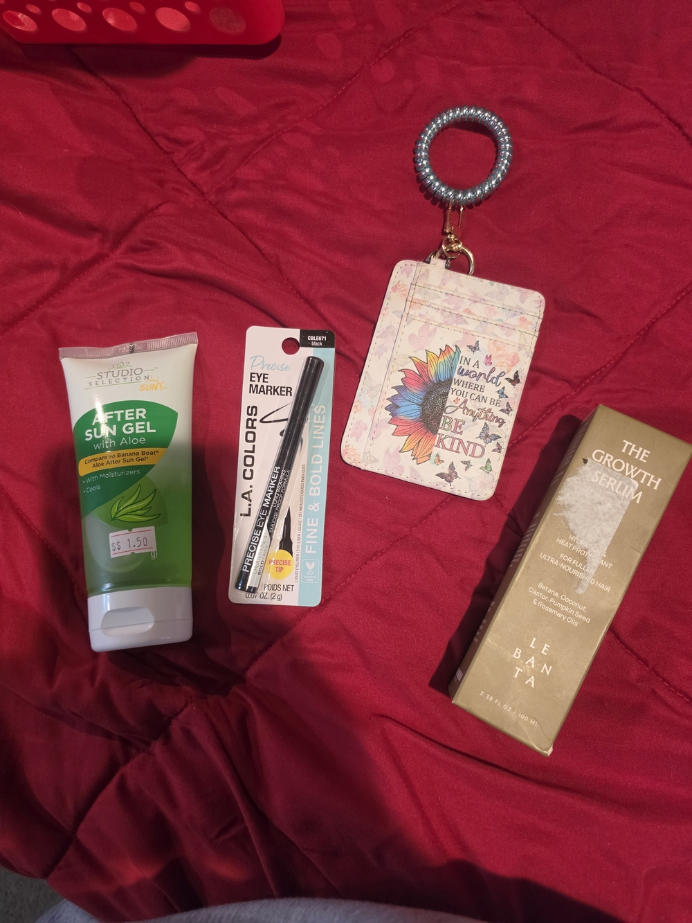 Sunflower Card Holder And Other Beaty Items